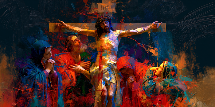 A Crucificação - Expressionista · Paisagem n° 27