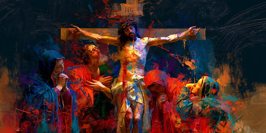 A Crucificação - Expressionista · Paisagem n° 27