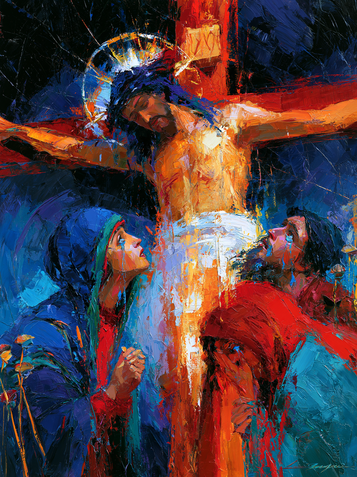 A Crucificação - Expressionista · Retrato n° 18
