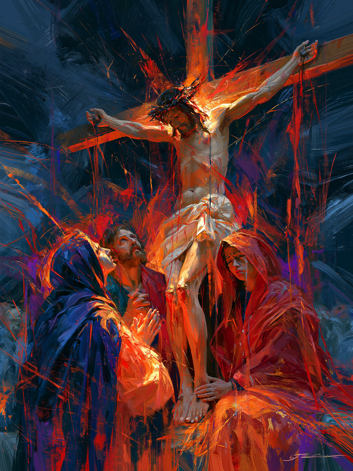 A Crucificação - Expressionista · Retrato n° 20