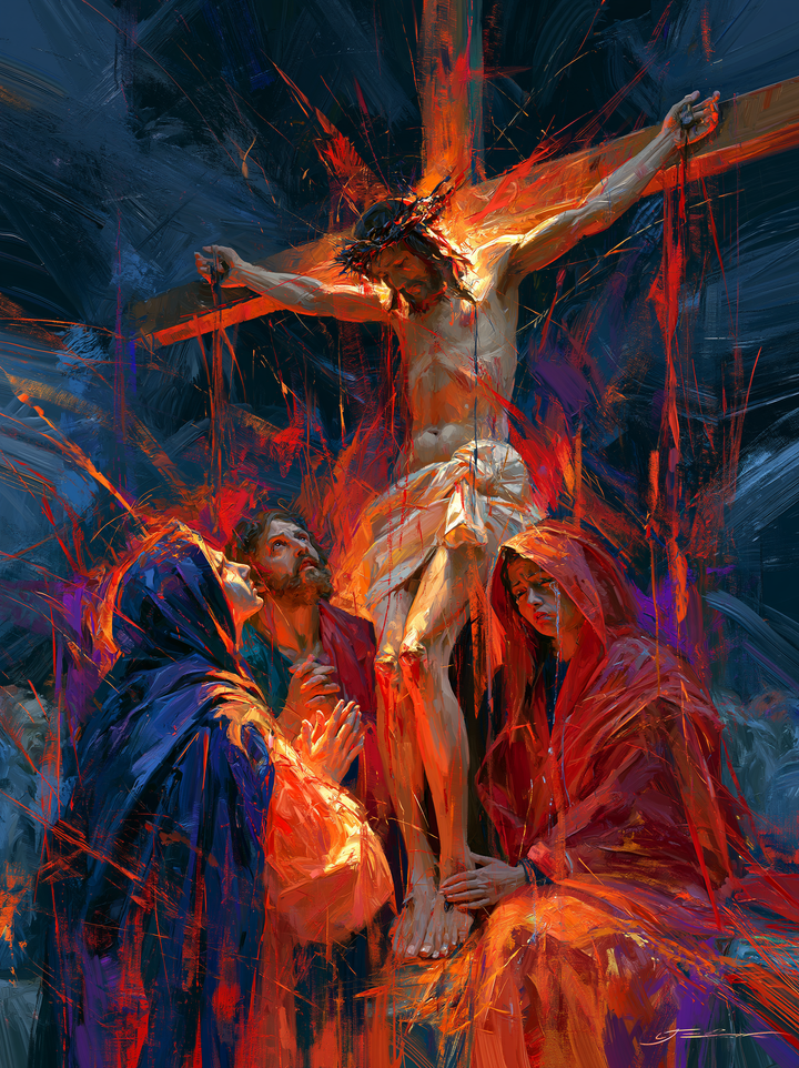 A Crucificação - Expressionista · Retrato n° 20