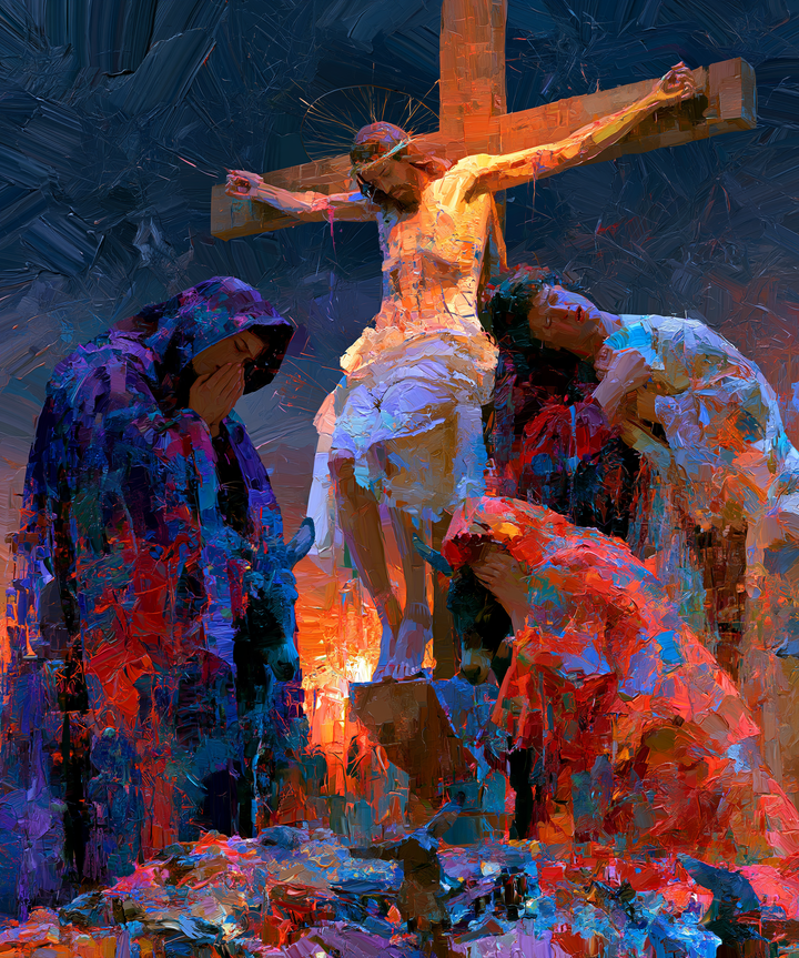 A Crucificação - Expressionista · Retrato n° 28