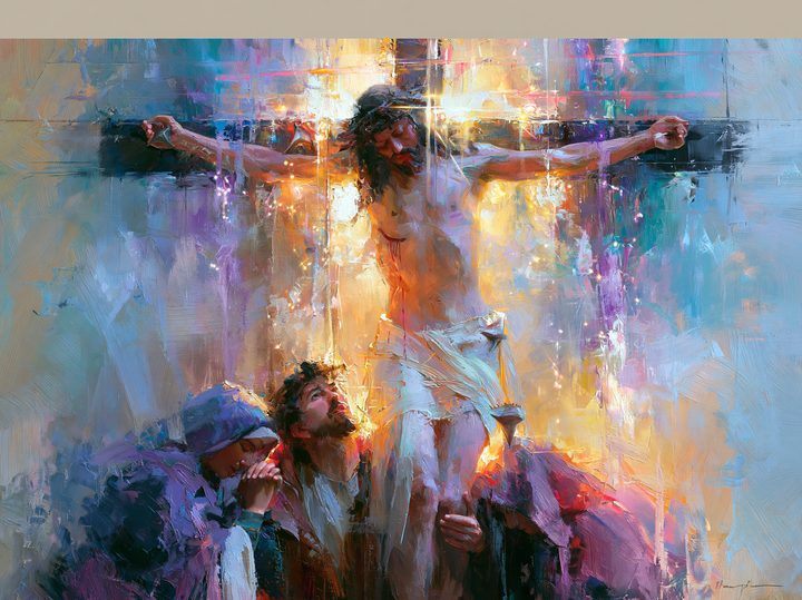 A Crucificação - Impressionista · Paisagem n° 7