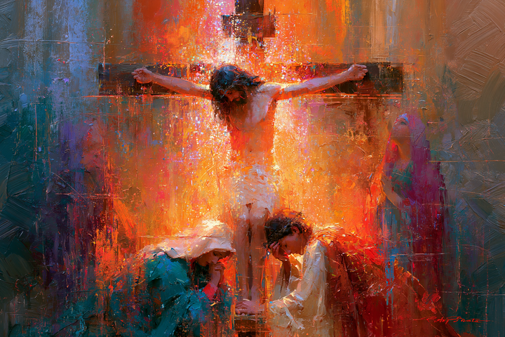 The Crucifixion - Impressionist · Landscape n° 10