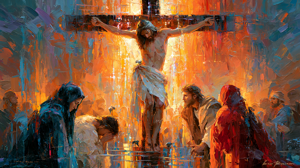 A Crucificação - Impressionista · Paisagem n° 14 - Arte cristã