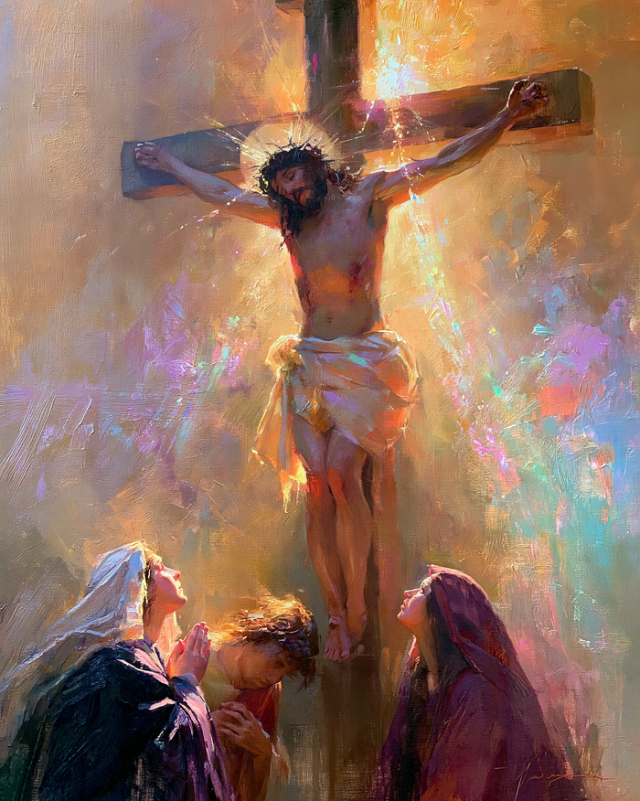 A Crucificação - Impressionista · Retrato n° 17