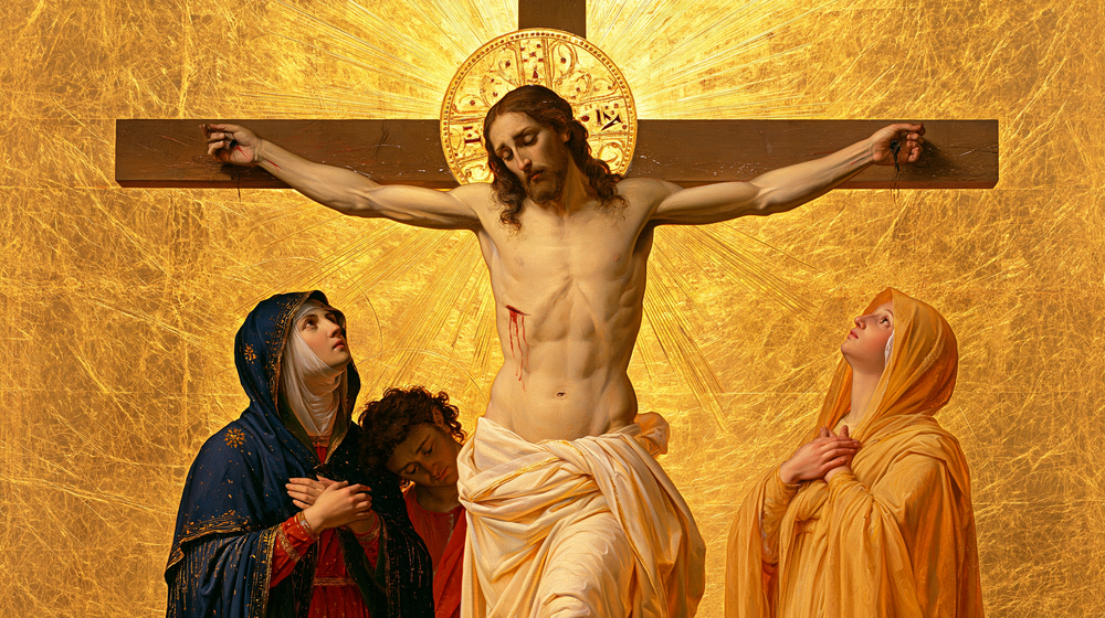 A Crucificação - Sagrado Dourado · Paisagem n° 3 - Arte cristã