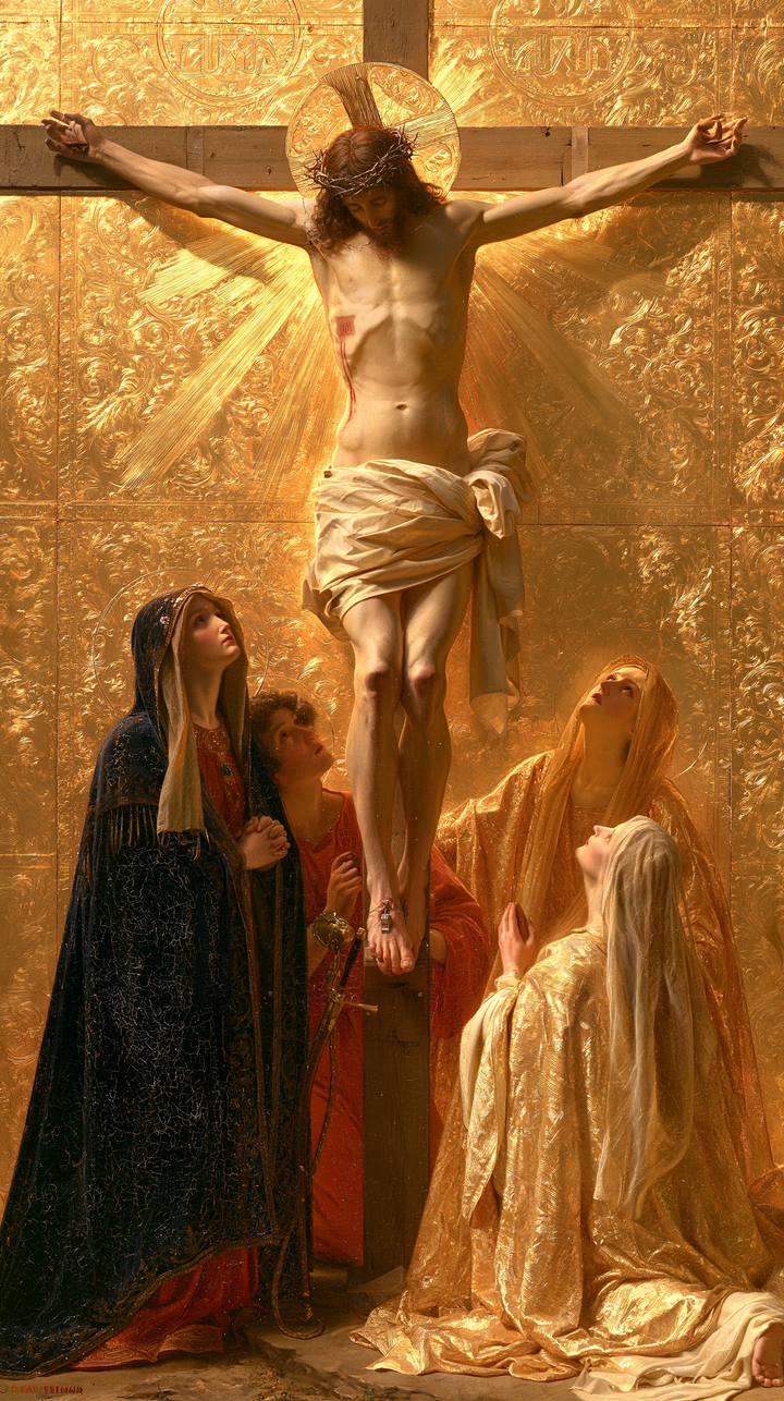 The Crucifixion - Sacred Gold · Portrait n° 5