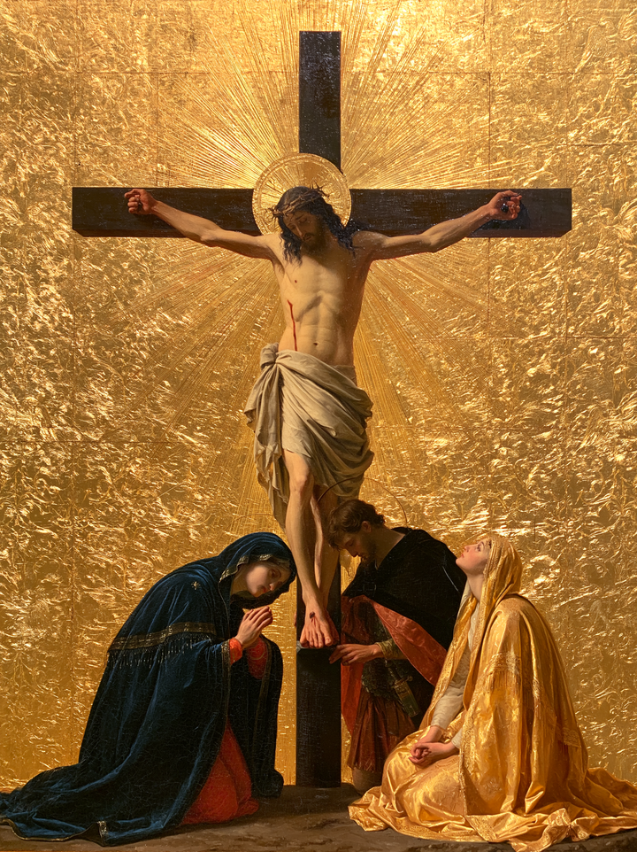 The Crucifixion - Sacred Gold · Portrait n° 6