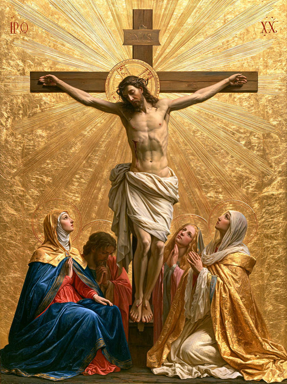 A Crucificação - Sagrado Dourado · Retrato n° 9 - Arte cristã