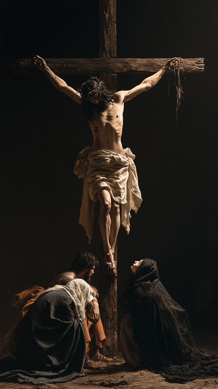 A Crucificação - Silêncio Sagrado · Retrato n° 6