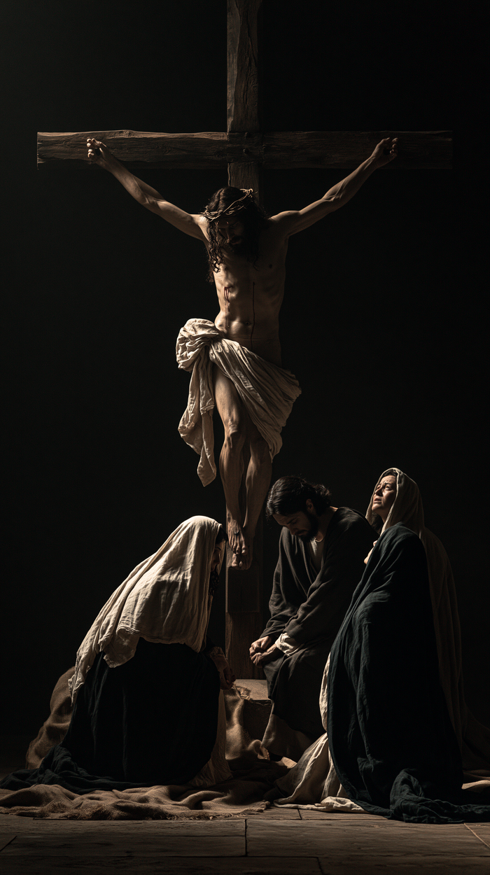 A Crucificação - Silêncio Sagrado · Retrato n° 7