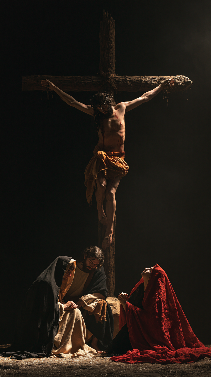 A Crucificação - Silêncio Sagrado · Retrato n° 8