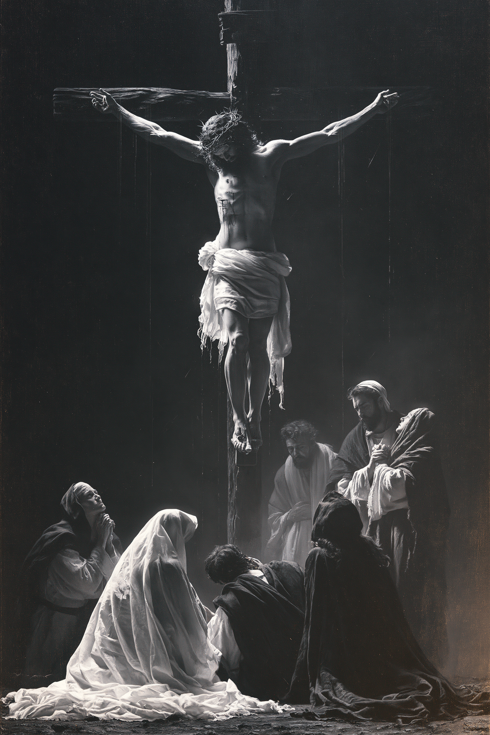 A Crucificação - Silêncio Sagrado · Retrato n° 10 - Arte cristã