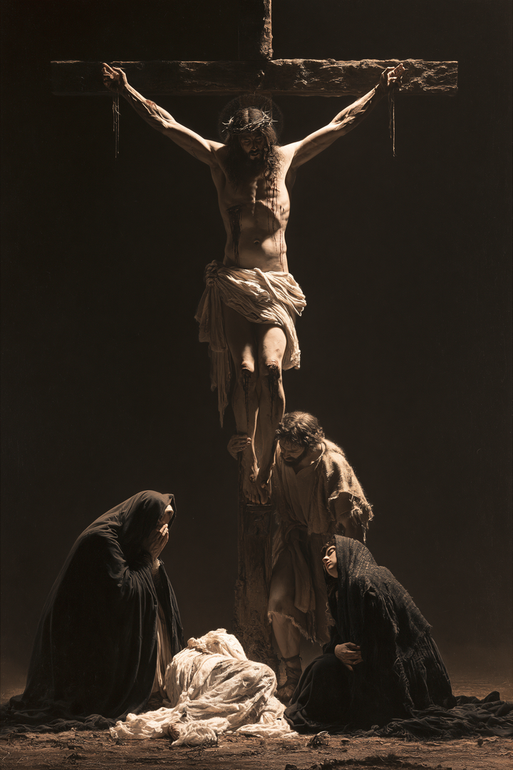 A Crucificação - Silêncio Sagrado · Retrato n° 12