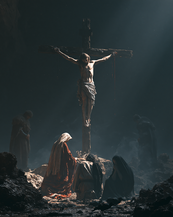 A Crucificação - Silêncio Sagrado · Retrato n° 16
