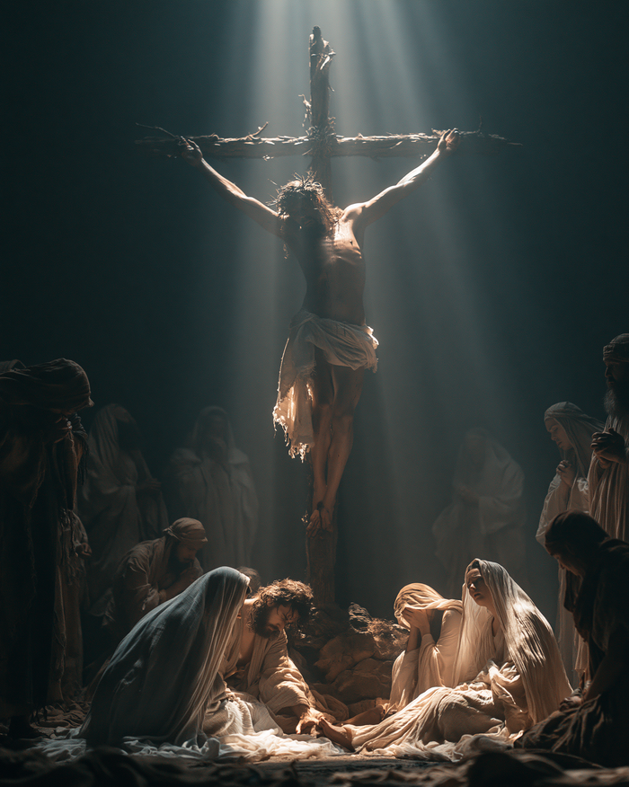 A Crucificação - Silêncio Sagrado · Retrato n° 17