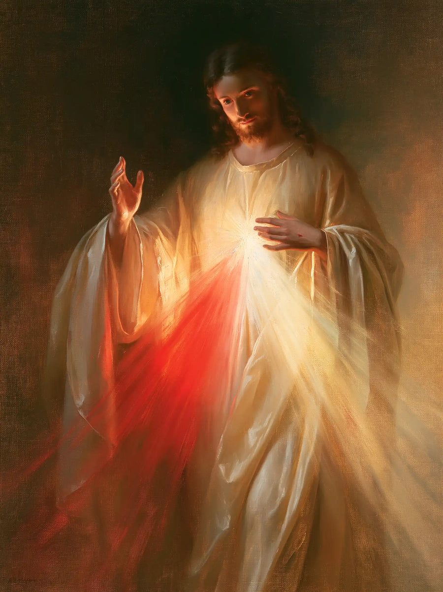 Divine Mercy Jesus - Compassion and Mercy · Portrait n° 7