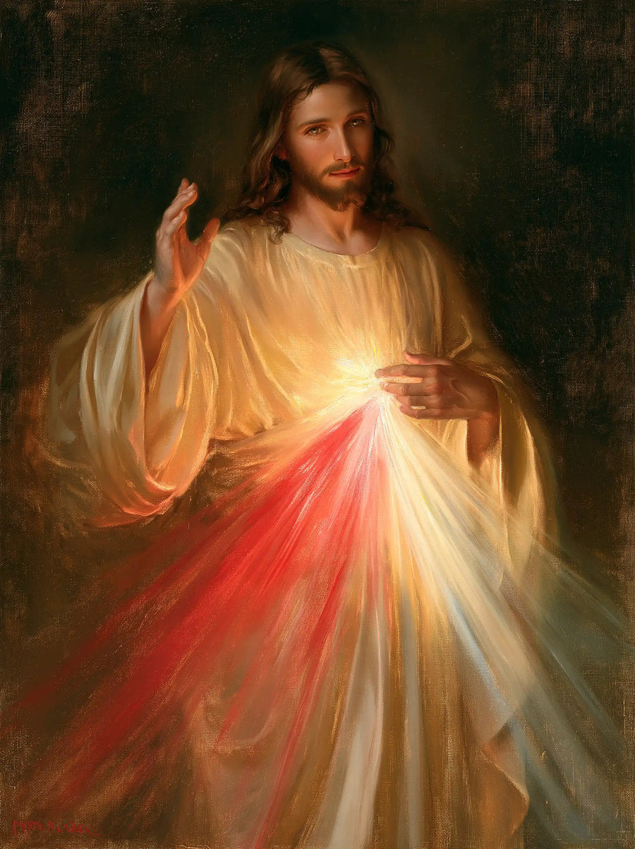 Divine Mercy Jesus - Compassion and Mercy · Portrait n° 8