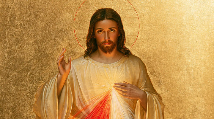 Divine Mercy Jesus - Contemporary Byzantine · Landscape n° 7