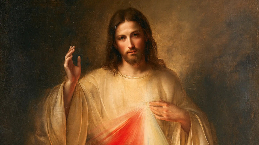 Divine Mercy Jesus - Florentine Renaissance · Landscape n° 5