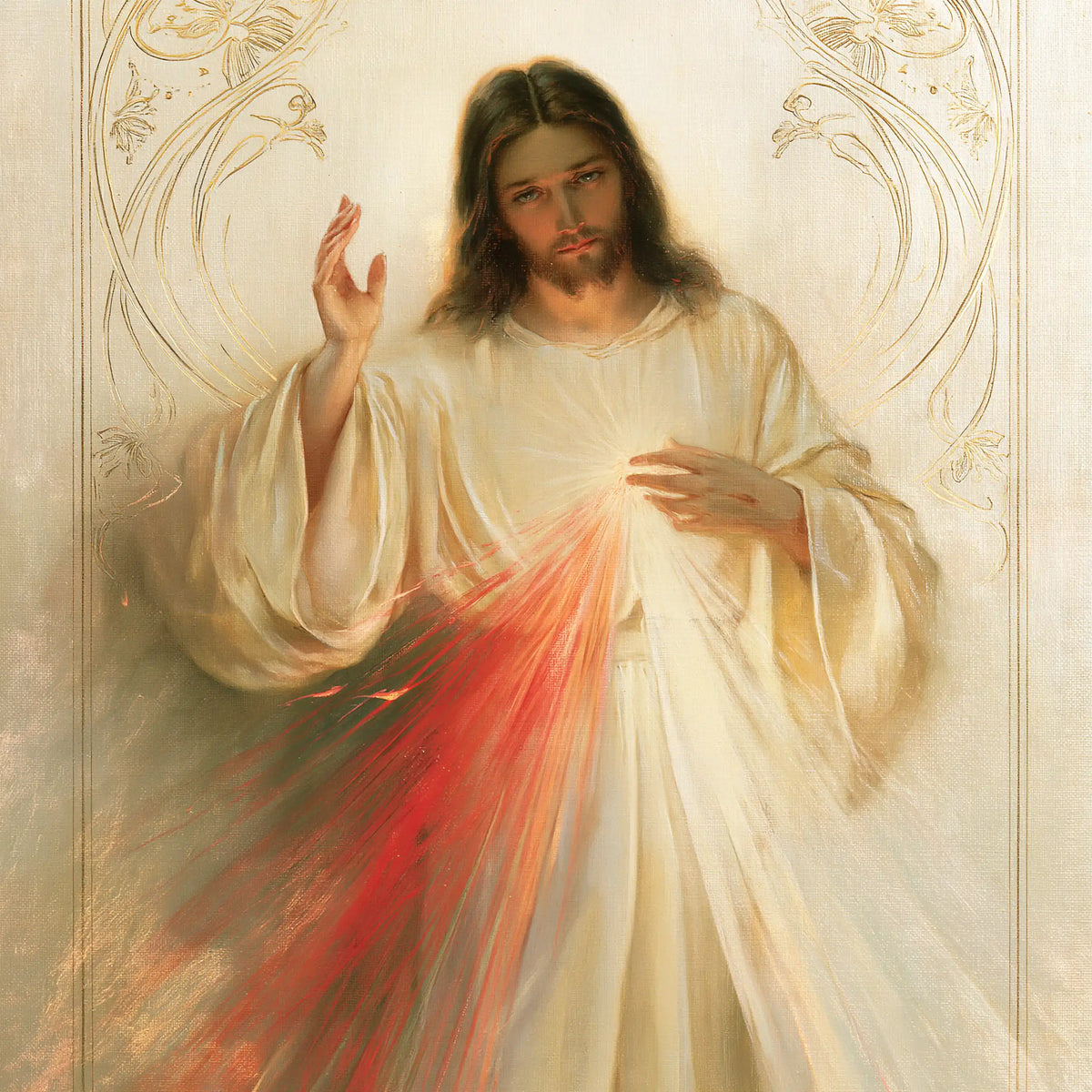 Jesus da Divina Misericórdia — O Sussurro da folhagem clara
