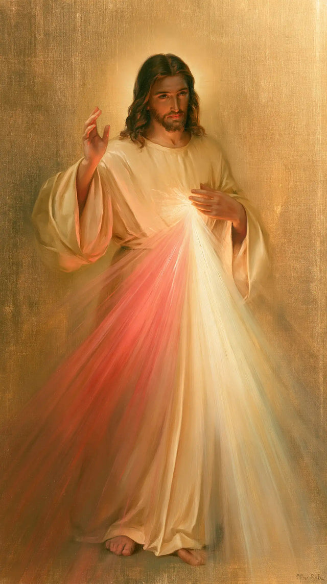Divine Mercy Jesus — Silence with Bare Feet