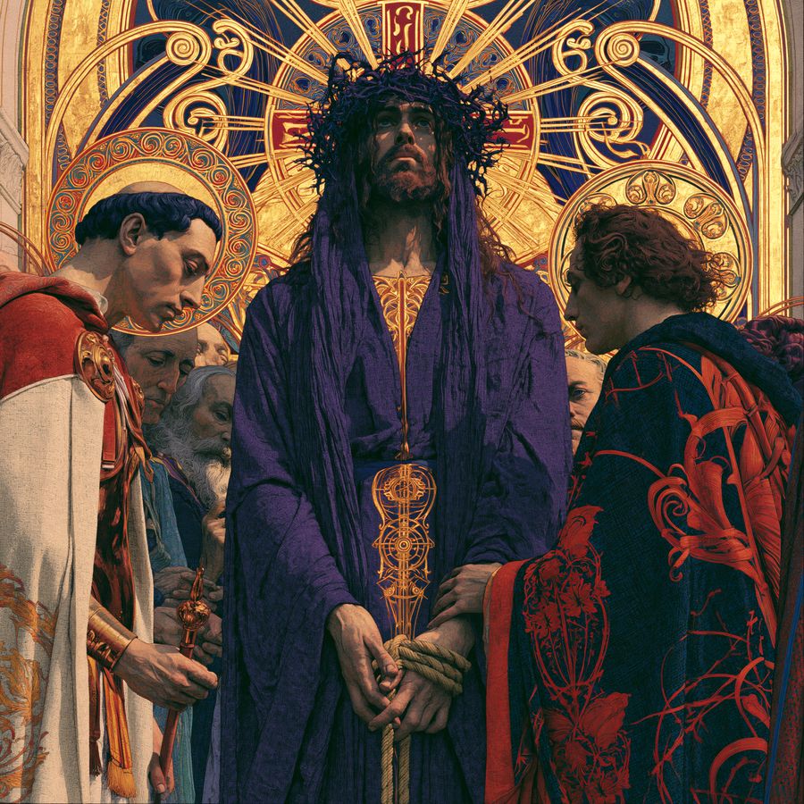 Ecce Homo - Sacred Art Nouveau · Square n° 2