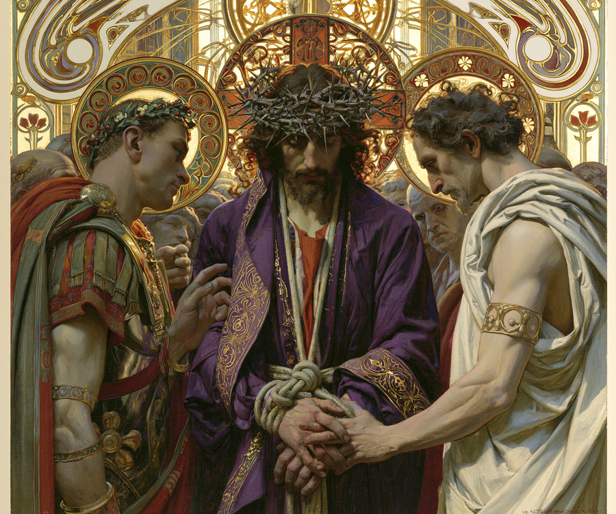 Ecce Homo - Sacred Art Nouveau · Landscape n° 1
