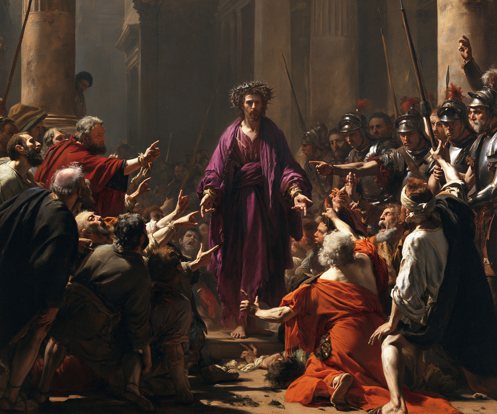 Ecce Homo - Explosão de movimento · Paisagem n° 3 - Arte cristã