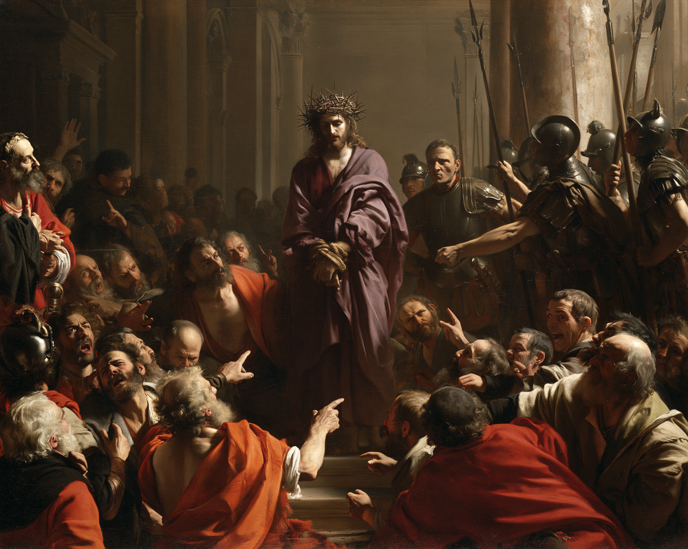 Ecce Homo - Explosão de movimento · Paisagem n° 6 - Arte cristã
