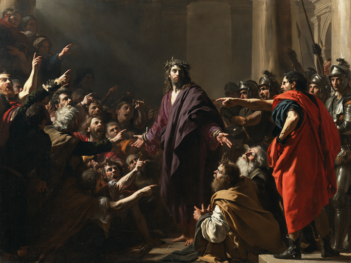 Ecce Homo — The Palm Offered to the Tumult on the Steps