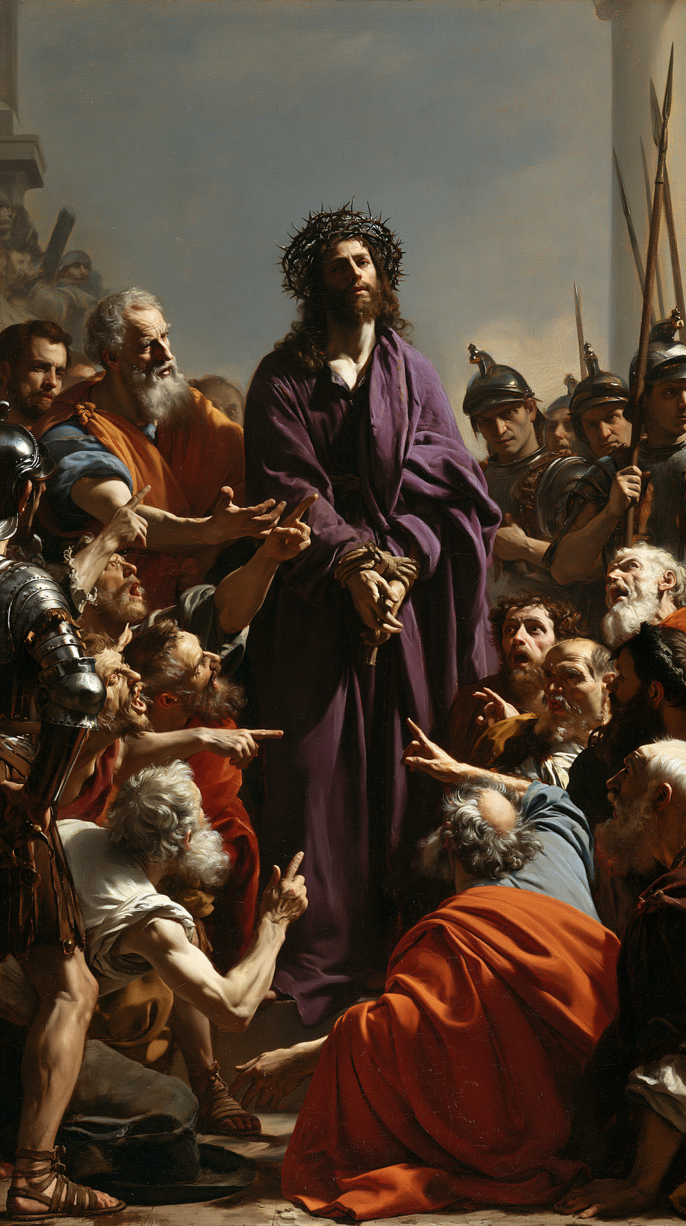 Ecce Homo - Explosão de movimento · Retrato n° 10 - Arte cristã