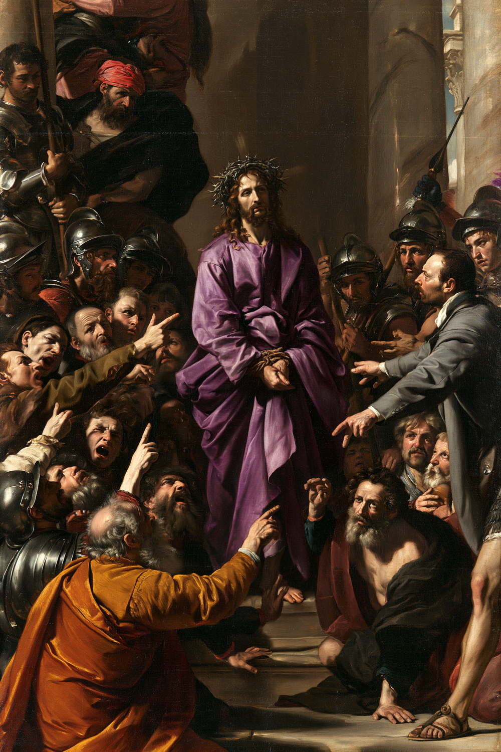 Ecce Homo - Explosão de movimento · Retrato n° 12 - Arte cristã