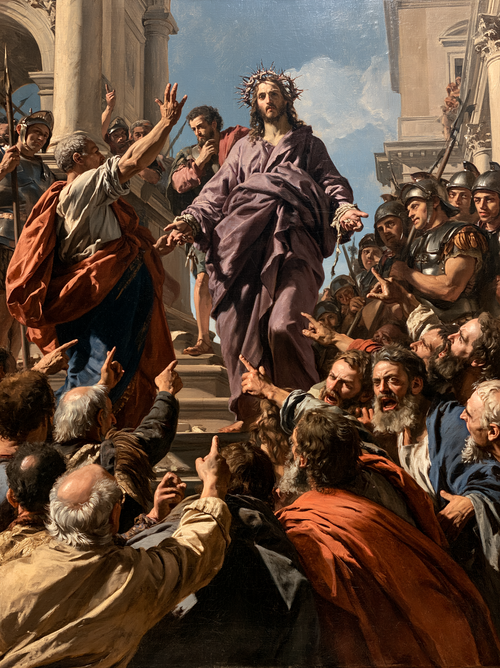 Ecce Homo - Explosão de movimento · Retrato n° 18 - Arte cristã