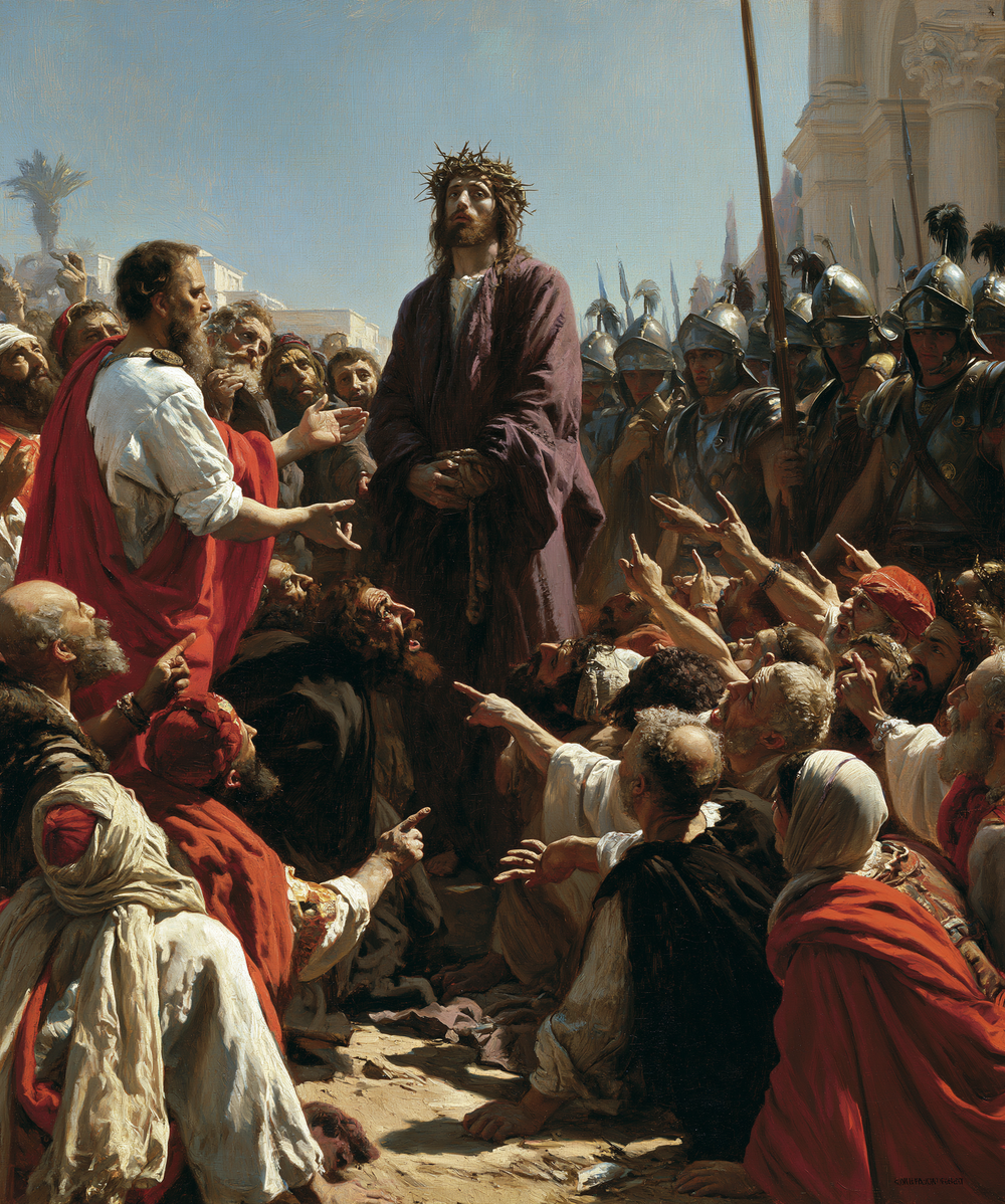 Ecce Homo - Explosão de movimento · Retrato n° 26 - Arte cristã