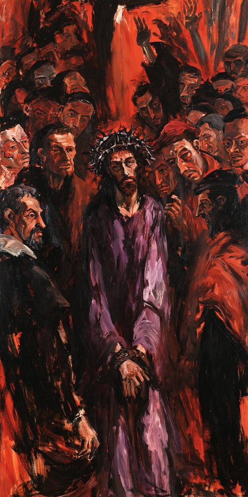 Ecce Homo - Expressionista · Retrato n° 1 - Arte cristã