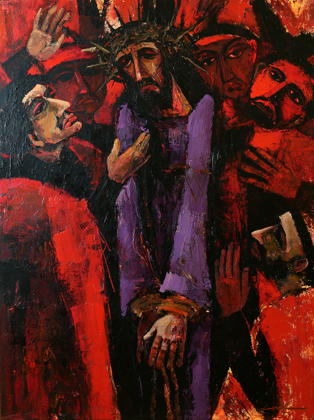 Ecce Homo - Expressionista · Retrato n° 18 - Arte cristã