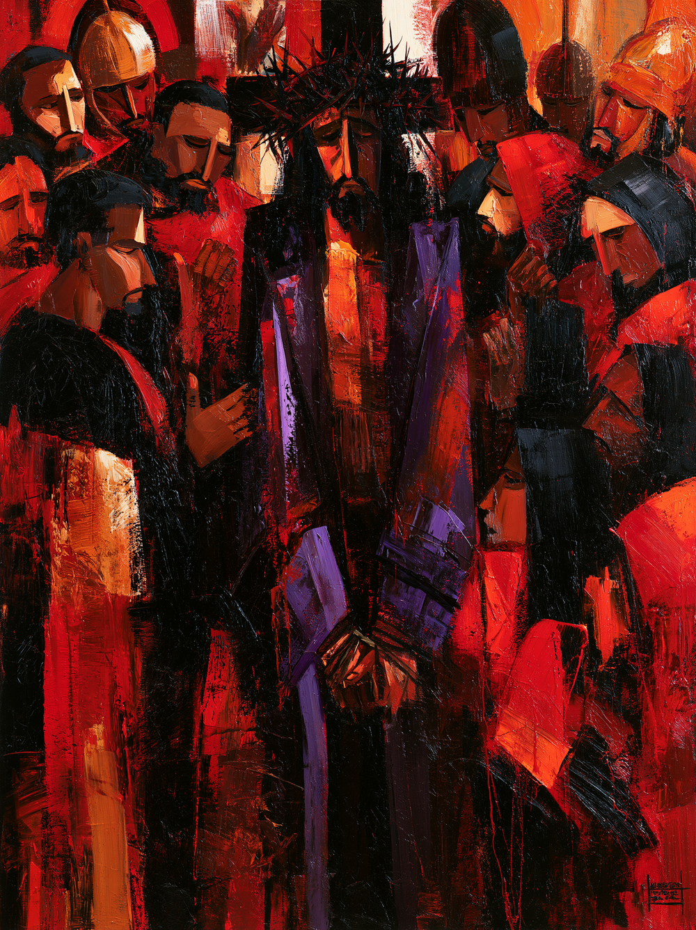 Ecce Homo - Expressionista · Retrato n° 19 - Arte cristã