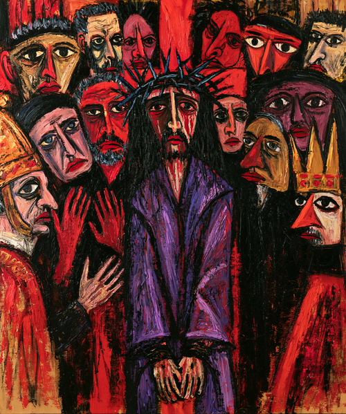 Ecce Homo - Expressionista · Retrato n° 24 - Arte cristã