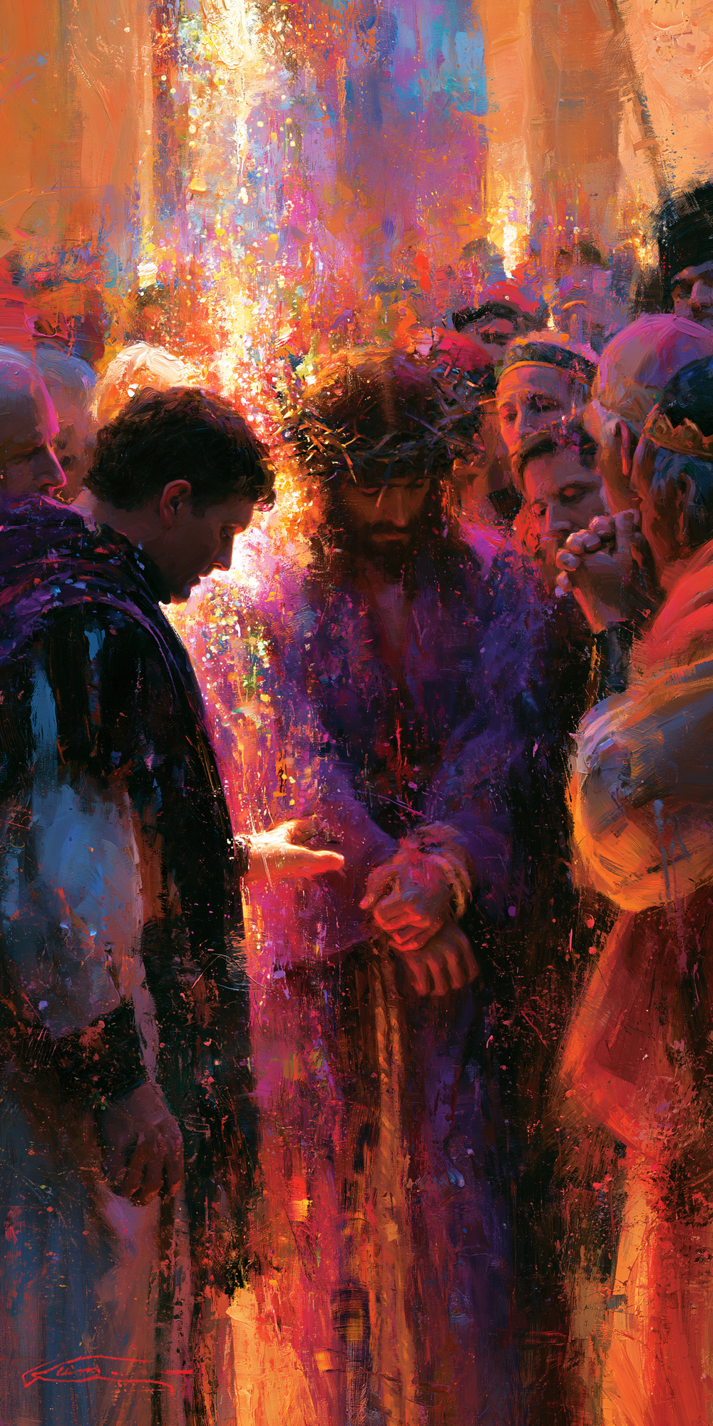 Ecce Homo - Impressionista · Retrato n° 3 - Arte cristã