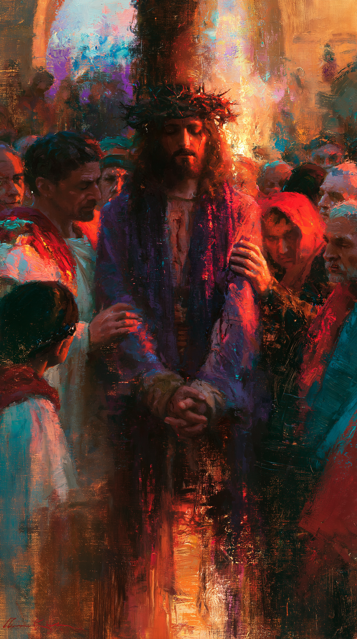 Ecce Homo - Impressionista · Retrato n° 8 - Arte cristã