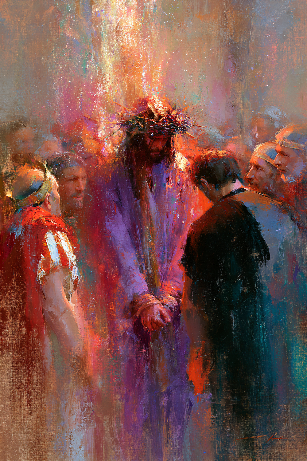 Ecce Homo - Impressionista · Retrato n° 14 - Arte cristã