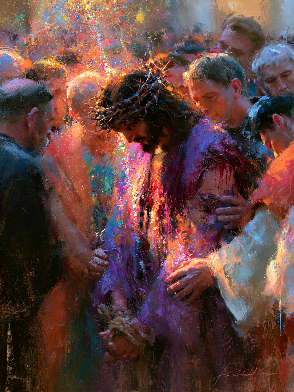 Ecce Homo - Impressionista · Retrato n° 17 - Arte cristã