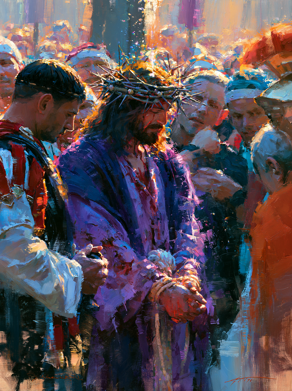 Ecce Homo - Impressionista · Retrato n° 18 - Arte cristã