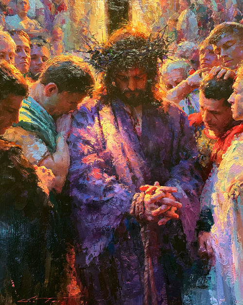 Ecce Homo - Impressionista · Retrato n° 21 - Arte cristã