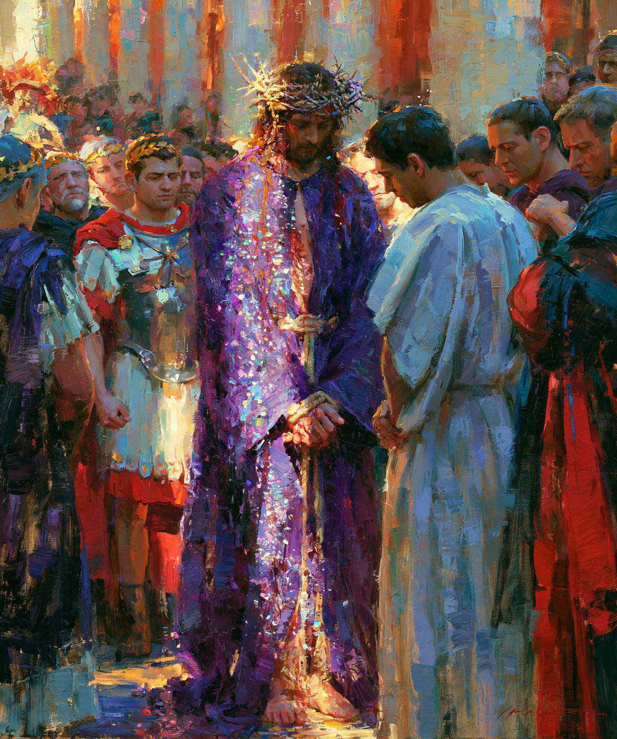 Ecce Homo - Impressionista · Retrato n° 24 - Arte cristã