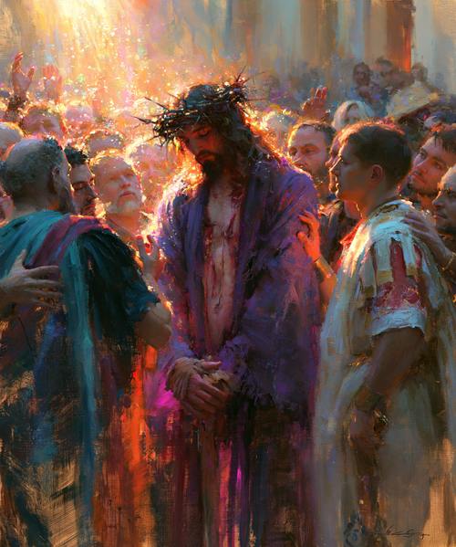 Ecce Homo - Impressionista · Retrato n° 26 - Arte cristã