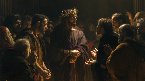 Ecce Homo - Preto e dourado · Paisagem n° 18 - Arte cristã
