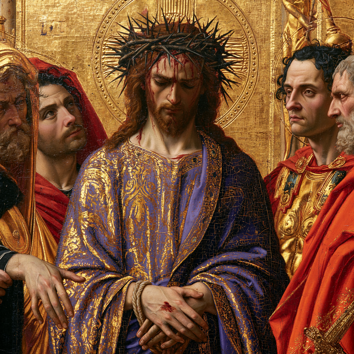 Ecce Homo - Dourado sagrado · Quadrado n° 2